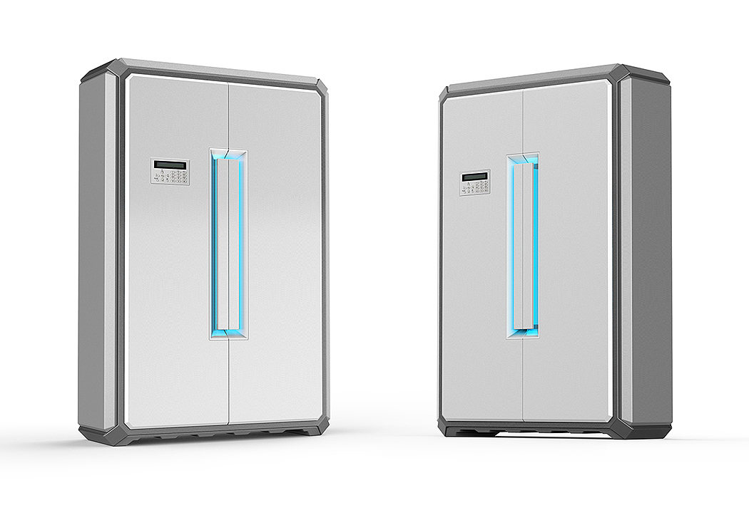 Five stone design，Intelligent cabinet，Intelligent products，Internet of things，